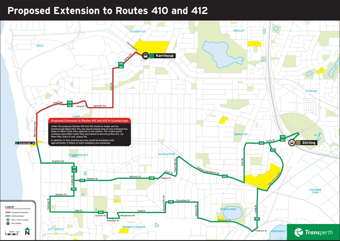 Proposed extension