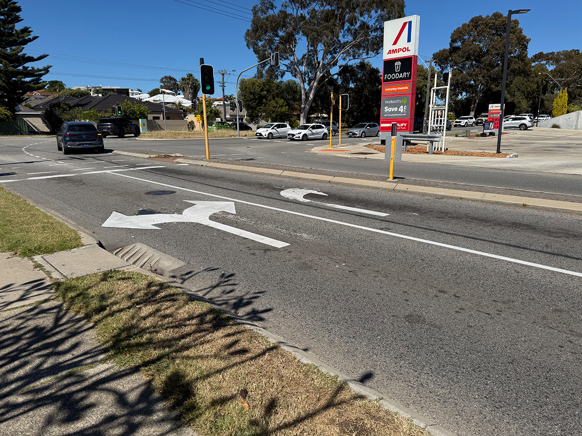 Karrinyup Rd North Beach Road Intersection